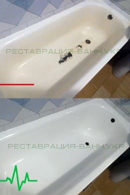 Сумы. Реставрация стальной ванны